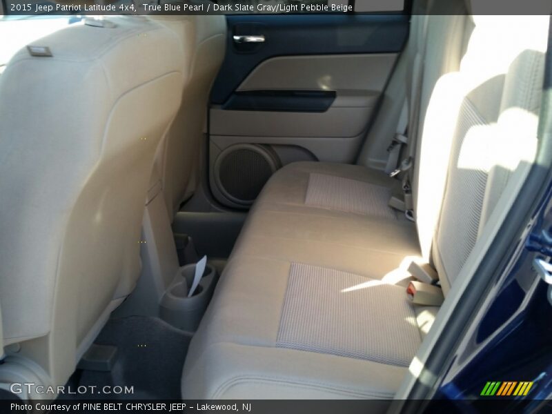 True Blue Pearl / Dark Slate Gray/Light Pebble Beige 2015 Jeep Patriot Latitude 4x4