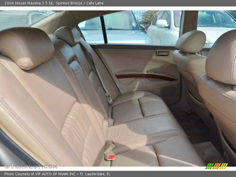 Spirited Bronze / Cafe Latte 2004 Nissan Maxima 3.5 SE
