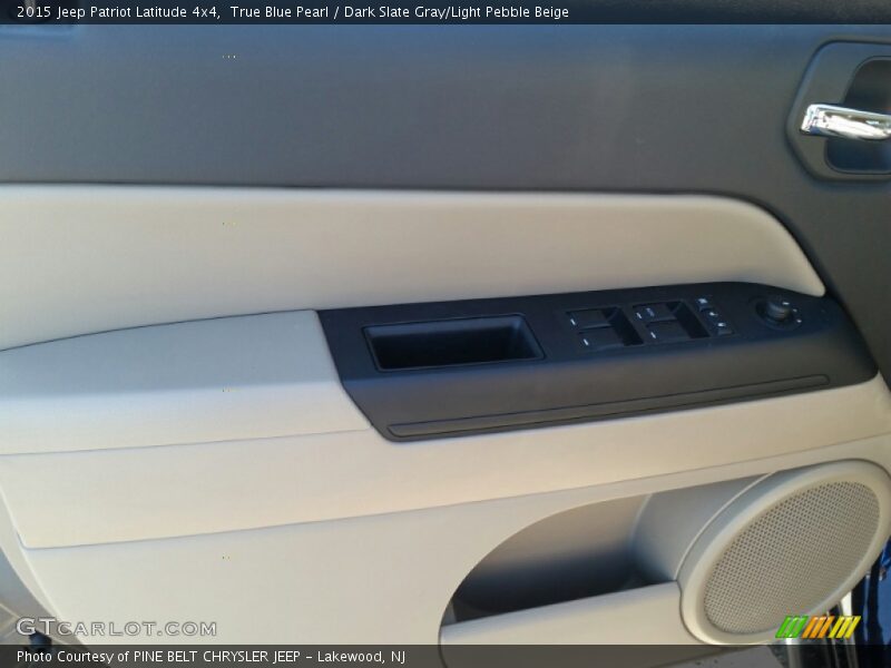 True Blue Pearl / Dark Slate Gray/Light Pebble Beige 2015 Jeep Patriot Latitude 4x4