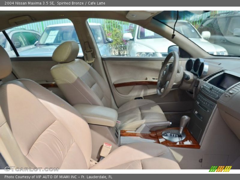 Spirited Bronze / Cafe Latte 2004 Nissan Maxima 3.5 SE