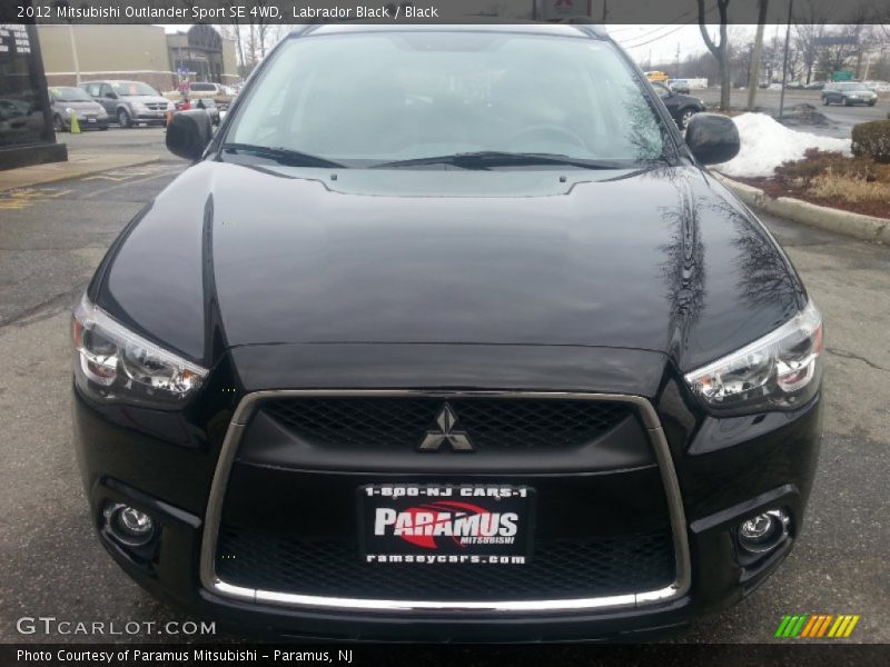 Labrador Black / Black 2012 Mitsubishi Outlander Sport SE 4WD