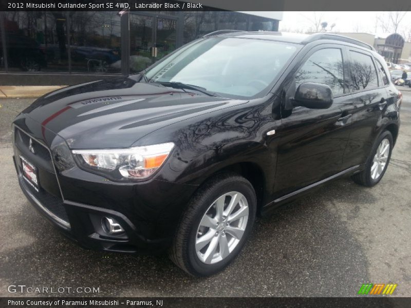 Labrador Black / Black 2012 Mitsubishi Outlander Sport SE 4WD