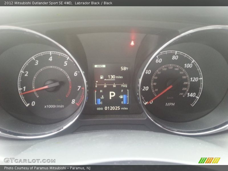 Labrador Black / Black 2012 Mitsubishi Outlander Sport SE 4WD