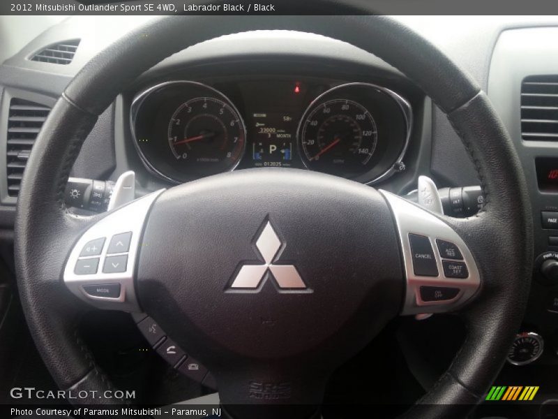 Labrador Black / Black 2012 Mitsubishi Outlander Sport SE 4WD