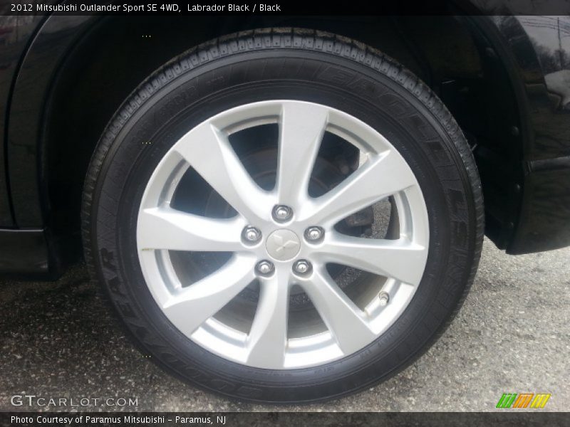 Labrador Black / Black 2012 Mitsubishi Outlander Sport SE 4WD
