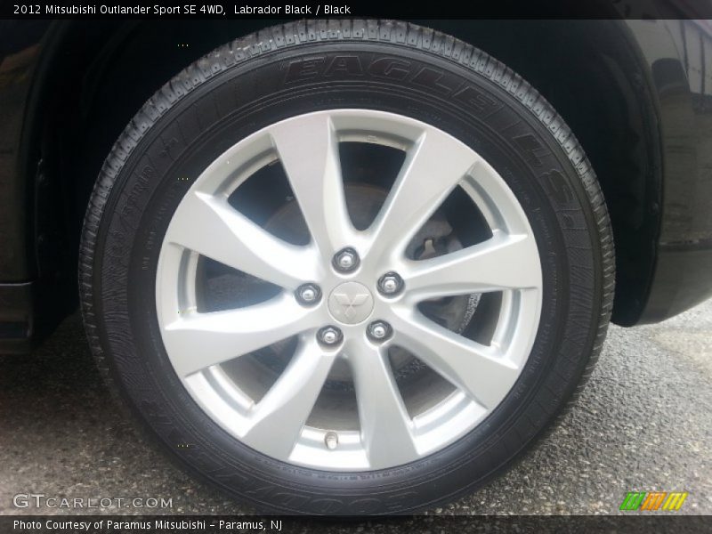 Labrador Black / Black 2012 Mitsubishi Outlander Sport SE 4WD