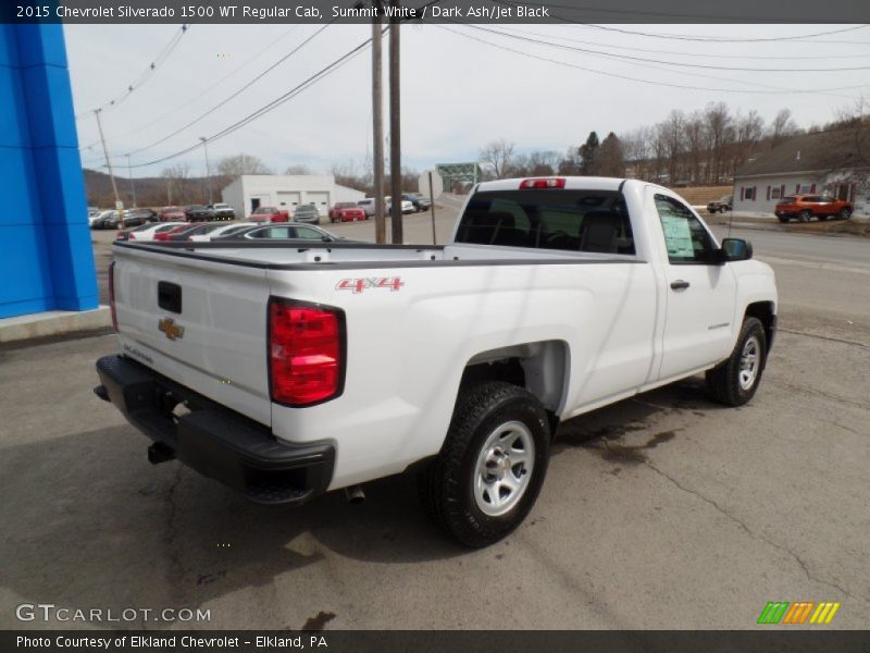 Summit White / Dark Ash/Jet Black 2015 Chevrolet Silverado 1500 WT Regular Cab