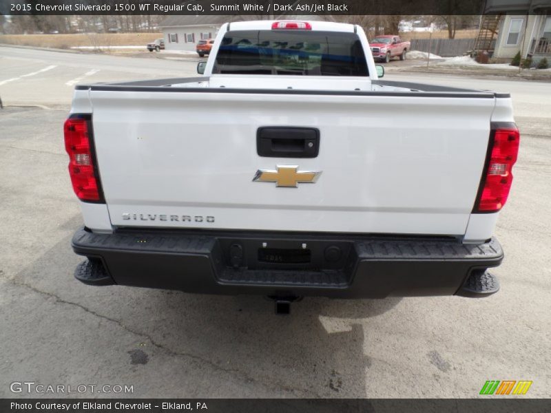 Summit White / Dark Ash/Jet Black 2015 Chevrolet Silverado 1500 WT Regular Cab