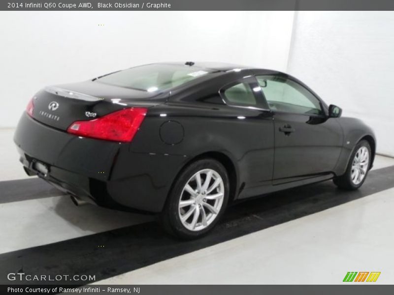 Black Obsidian / Graphite 2014 Infiniti Q60 Coupe AWD