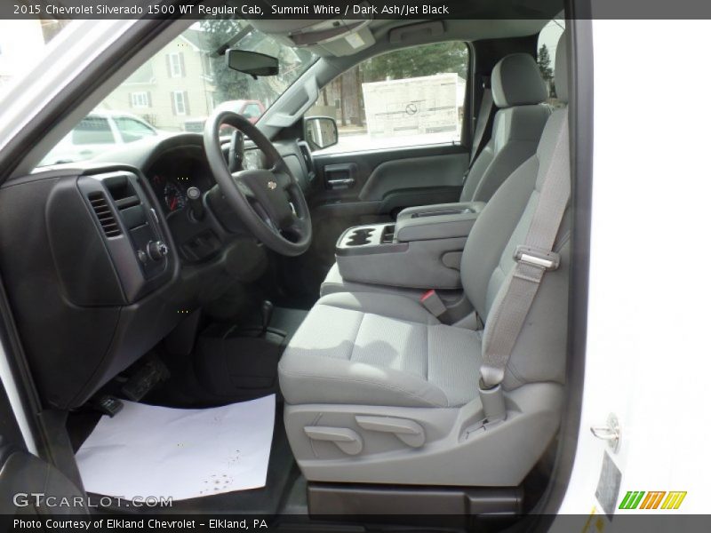  2015 Silverado 1500 WT Regular Cab Dark Ash/Jet Black Interior