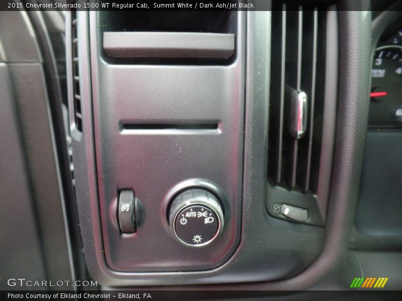 Controls of 2015 Silverado 1500 WT Regular Cab