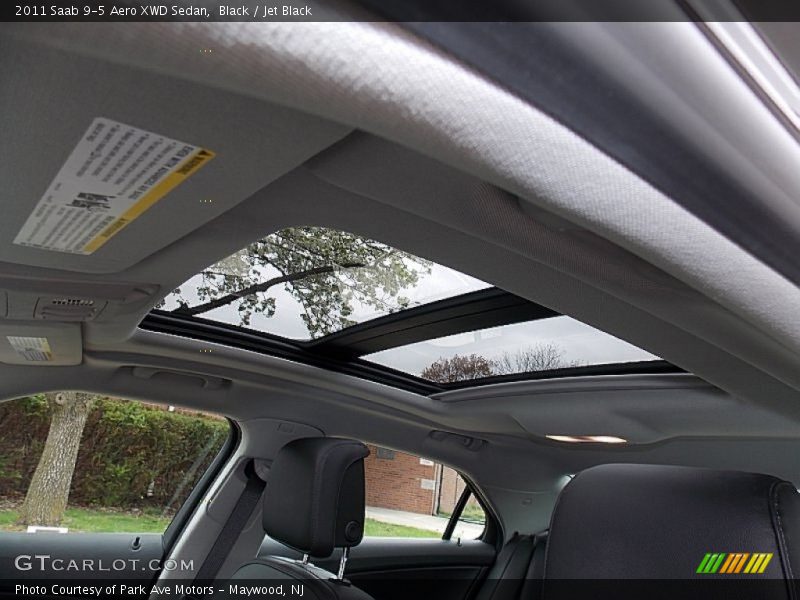 Black / Jet Black 2011 Saab 9-5 Aero XWD Sedan