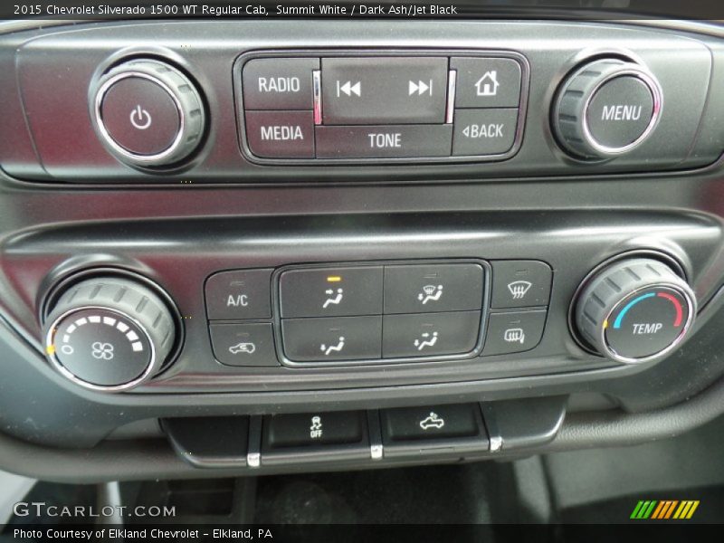 Controls of 2015 Silverado 1500 WT Regular Cab