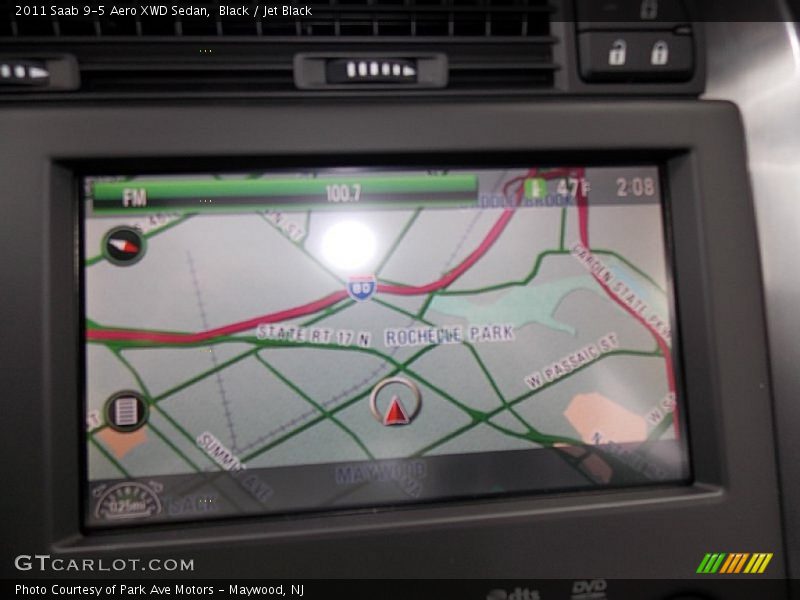Black / Jet Black 2011 Saab 9-5 Aero XWD Sedan