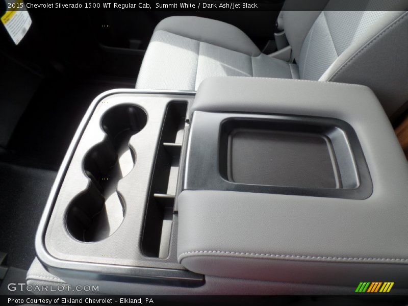 Summit White / Dark Ash/Jet Black 2015 Chevrolet Silverado 1500 WT Regular Cab