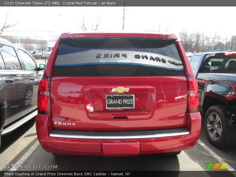 Crystal Red Tintcoat / Jet Black 2015 Chevrolet Tahoe LTZ 4WD