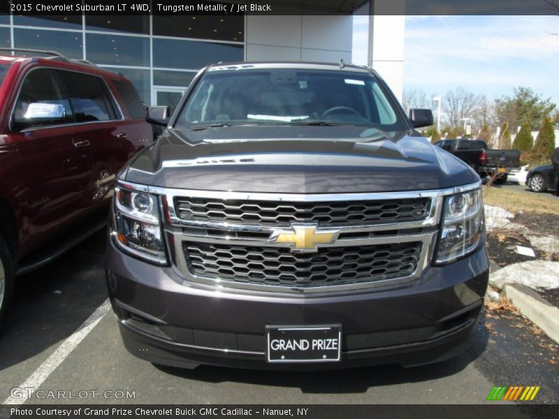 Tungsten Metallic / Jet Black 2015 Chevrolet Suburban LT 4WD
