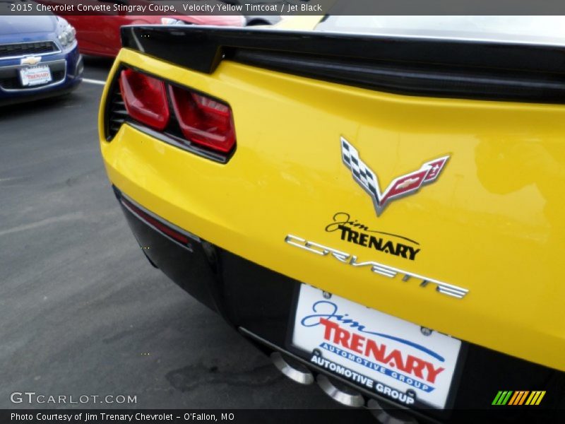 Velocity Yellow Tintcoat / Jet Black 2015 Chevrolet Corvette Stingray Coupe