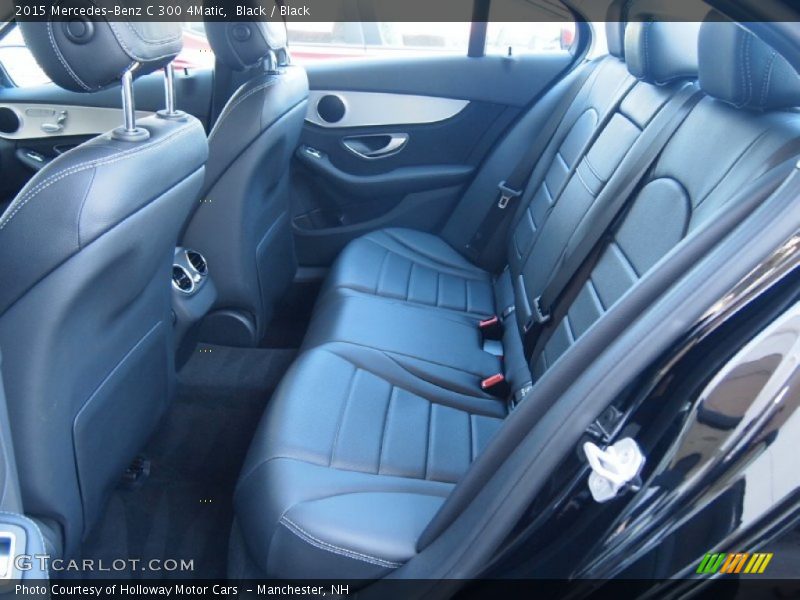 Black / Black 2015 Mercedes-Benz C 300 4Matic