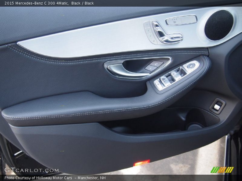 Black / Black 2015 Mercedes-Benz C 300 4Matic