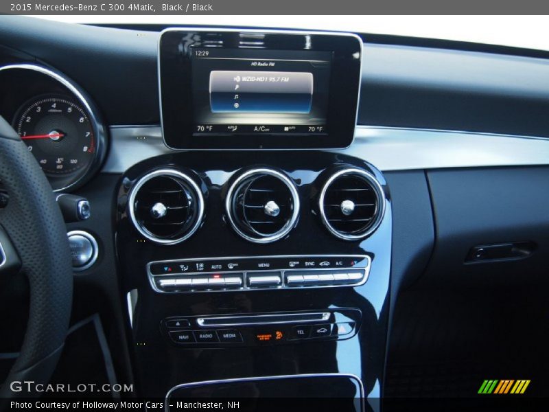 Black / Black 2015 Mercedes-Benz C 300 4Matic