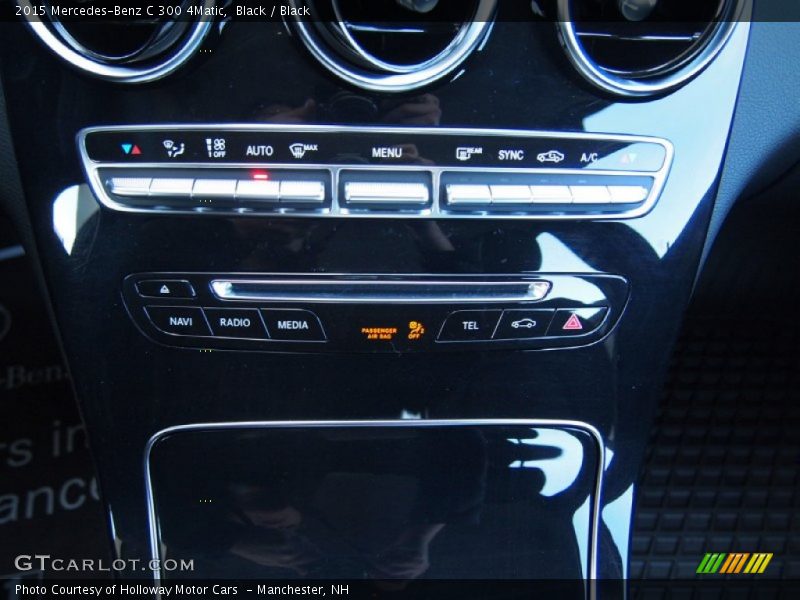 Black / Black 2015 Mercedes-Benz C 300 4Matic