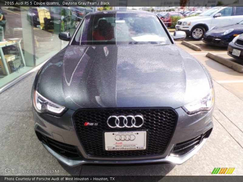 Daytona Gray Pearl / Black 2015 Audi RS 5 Coupe quattro