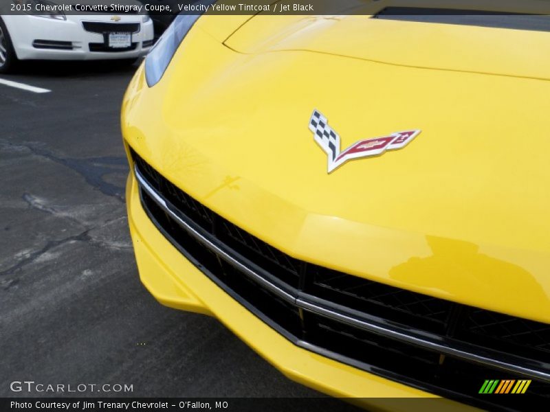 Velocity Yellow Tintcoat / Jet Black 2015 Chevrolet Corvette Stingray Coupe