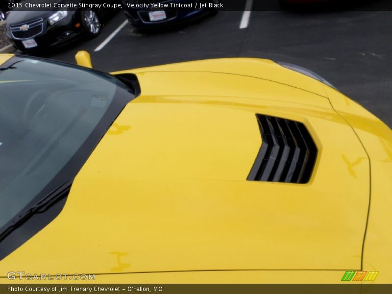Velocity Yellow Tintcoat / Jet Black 2015 Chevrolet Corvette Stingray Coupe