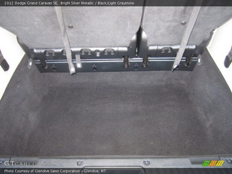 Bright Silver Metallic / Black/Light Graystone 2012 Dodge Grand Caravan SE