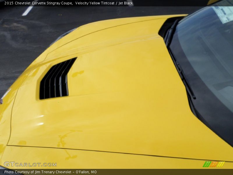 Velocity Yellow Tintcoat / Jet Black 2015 Chevrolet Corvette Stingray Coupe