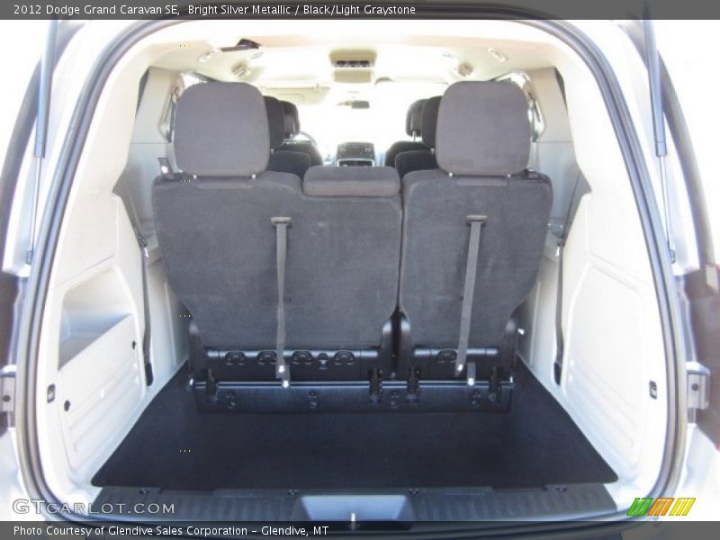 Bright Silver Metallic / Black/Light Graystone 2012 Dodge Grand Caravan SE