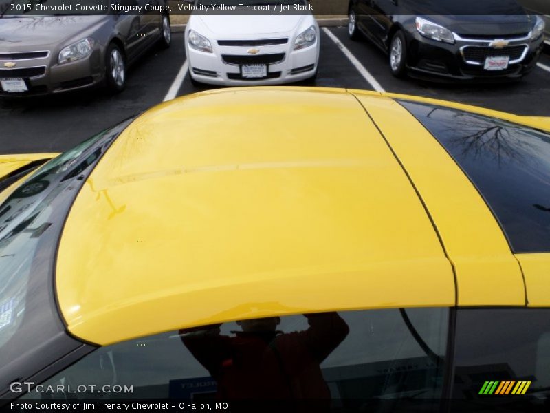 Velocity Yellow Tintcoat / Jet Black 2015 Chevrolet Corvette Stingray Coupe