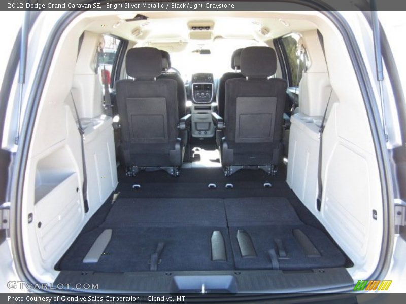 Bright Silver Metallic / Black/Light Graystone 2012 Dodge Grand Caravan SE