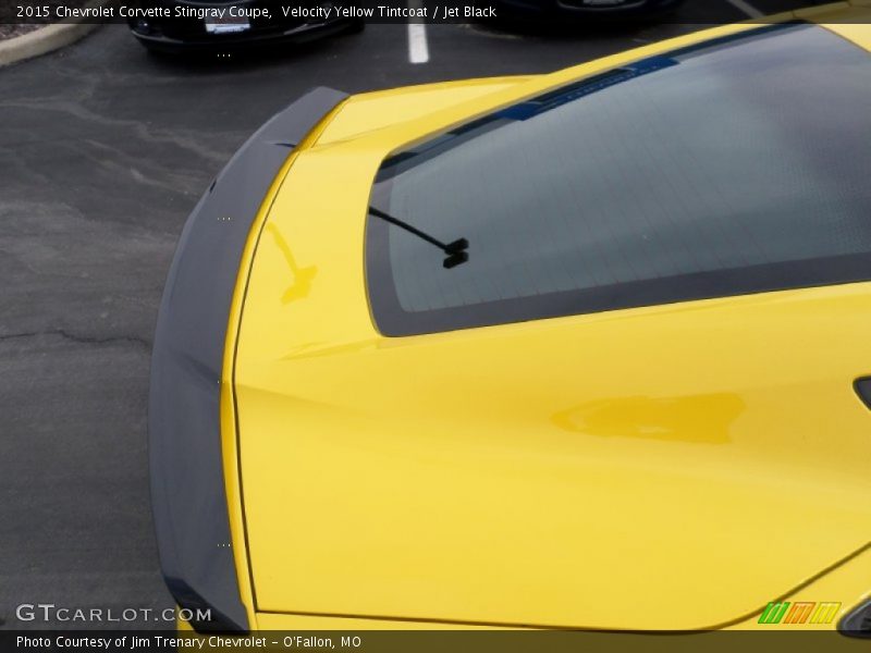Velocity Yellow Tintcoat / Jet Black 2015 Chevrolet Corvette Stingray Coupe