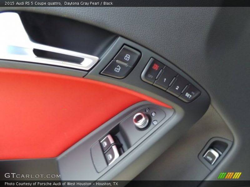 Controls of 2015 RS 5 Coupe quattro