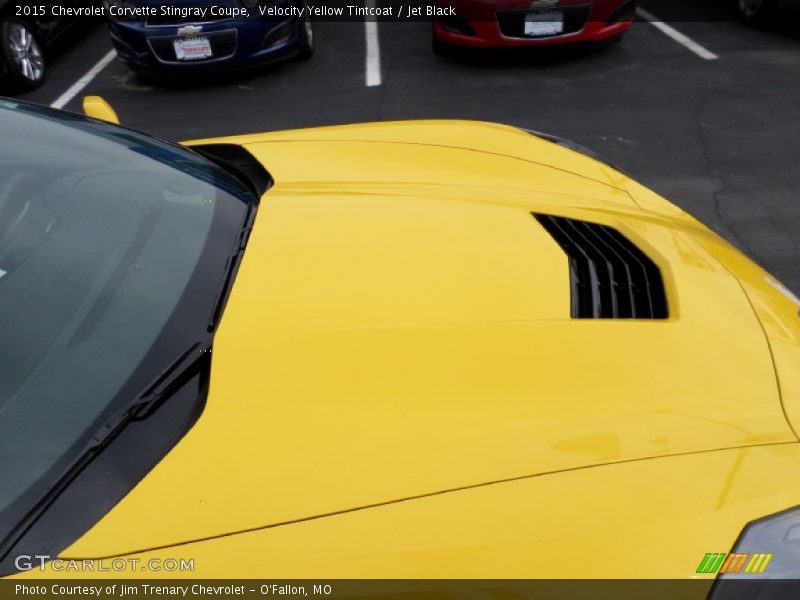 Velocity Yellow Tintcoat / Jet Black 2015 Chevrolet Corvette Stingray Coupe