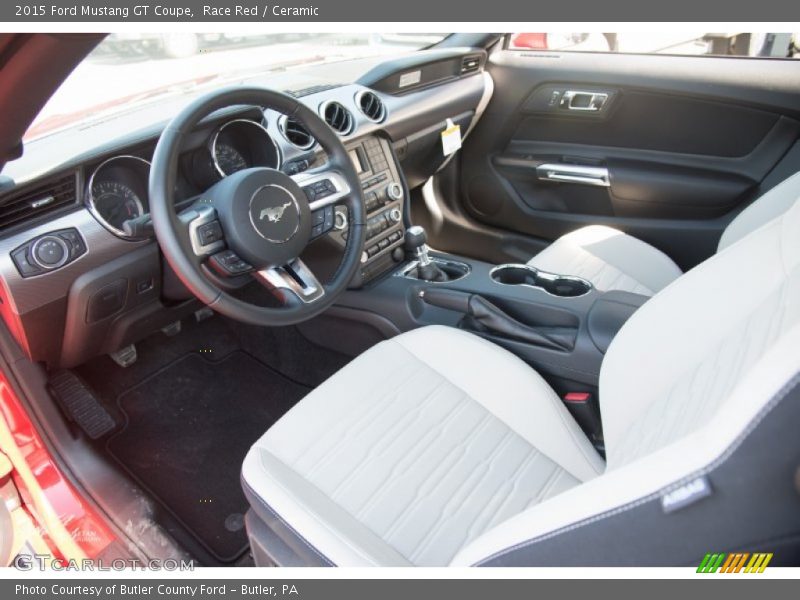 Ceramic Interior - 2015 Mustang GT Coupe 