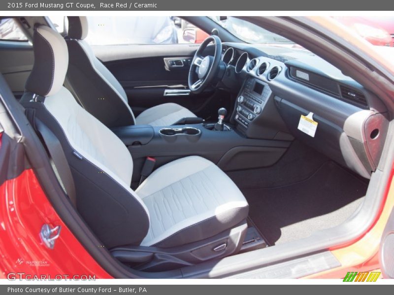 Race Red / Ceramic 2015 Ford Mustang GT Coupe