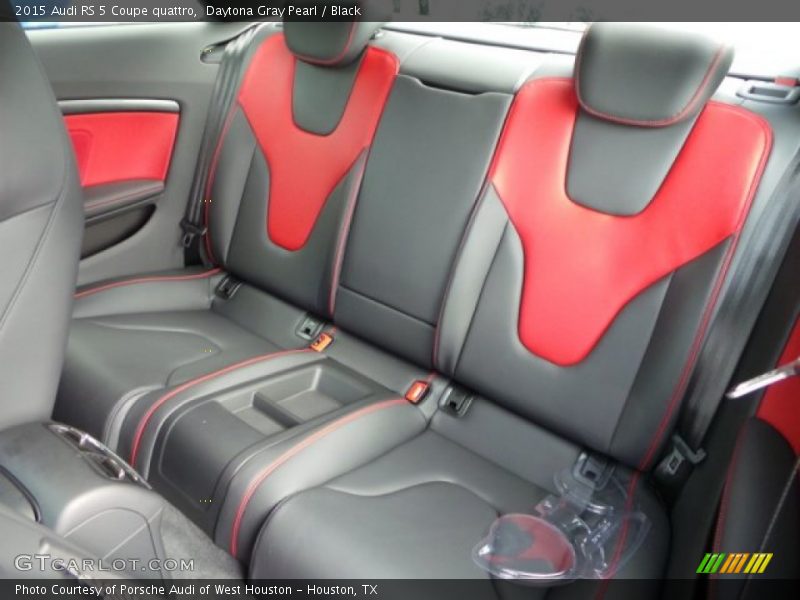 Rear Seat of 2015 RS 5 Coupe quattro