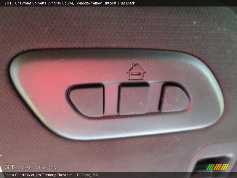Controls of 2015 Corvette Stingray Coupe