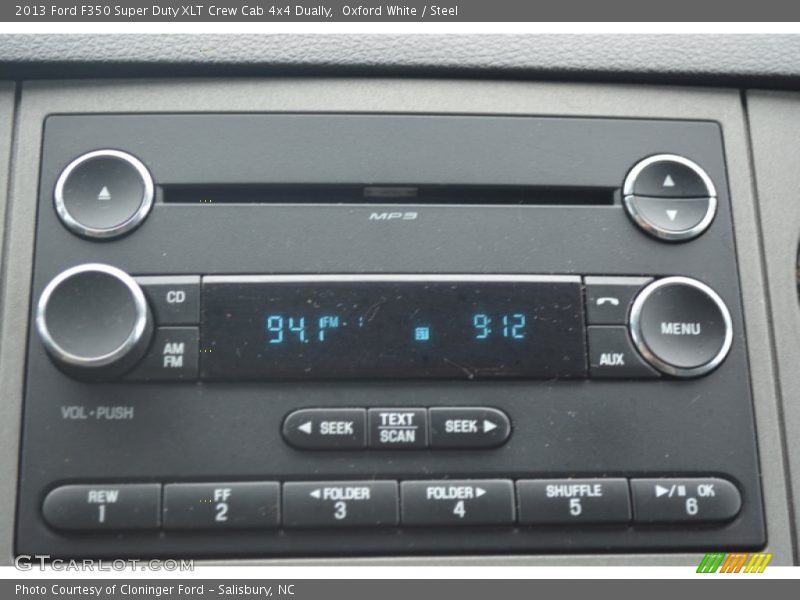 Oxford White / Steel 2013 Ford F350 Super Duty XLT Crew Cab 4x4 Dually