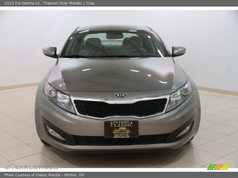 Titanium Silver Metallic / Gray 2013 Kia Optima LX