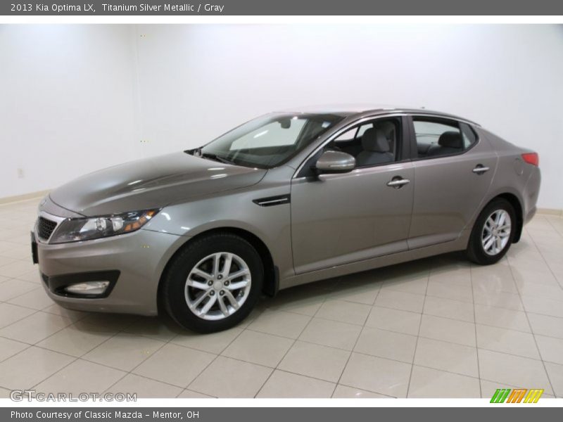 Titanium Silver Metallic / Gray 2013 Kia Optima LX