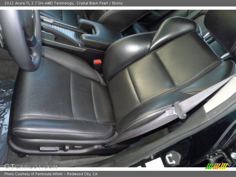 Crystal Black Pearl / Ebony 2012 Acura TL 3.7 SH-AWD Technology