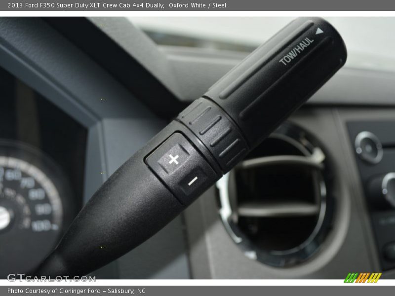 Oxford White / Steel 2013 Ford F350 Super Duty XLT Crew Cab 4x4 Dually