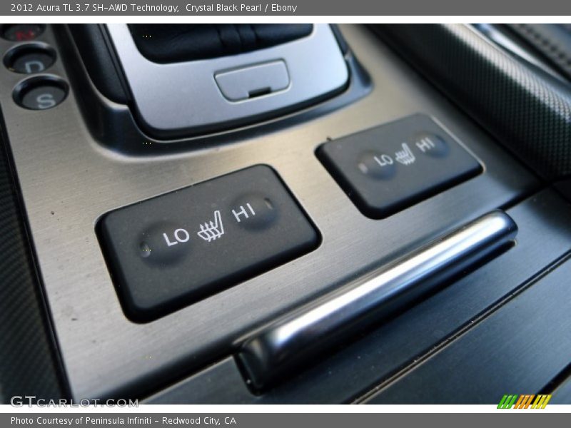 Crystal Black Pearl / Ebony 2012 Acura TL 3.7 SH-AWD Technology