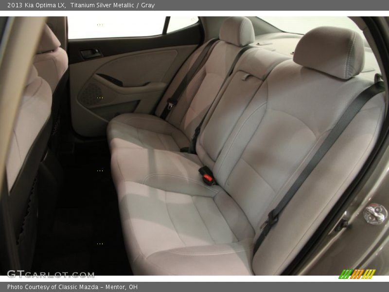 Titanium Silver Metallic / Gray 2013 Kia Optima LX