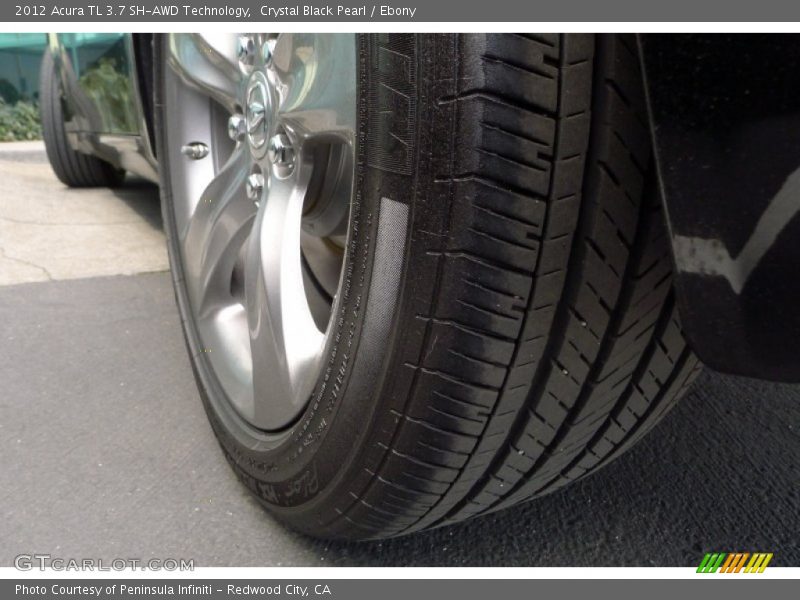 Crystal Black Pearl / Ebony 2012 Acura TL 3.7 SH-AWD Technology