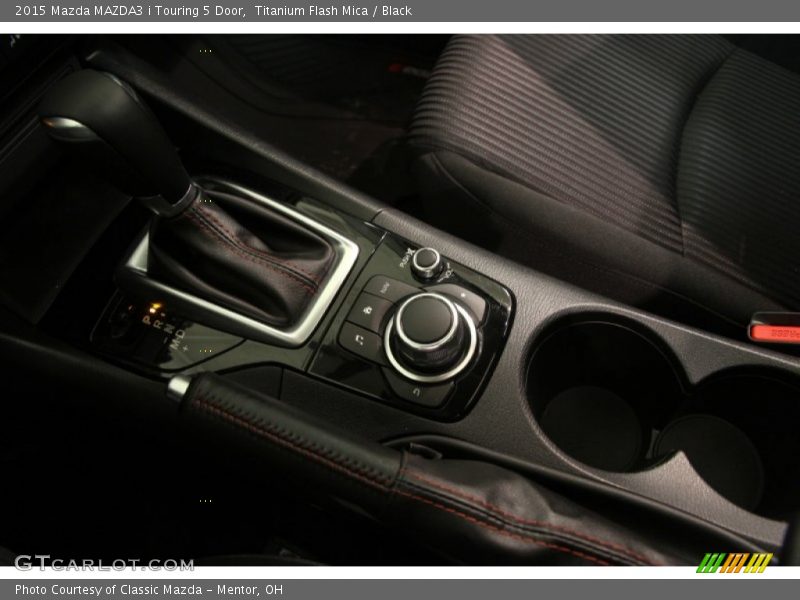 Titanium Flash Mica / Black 2015 Mazda MAZDA3 i Touring 5 Door